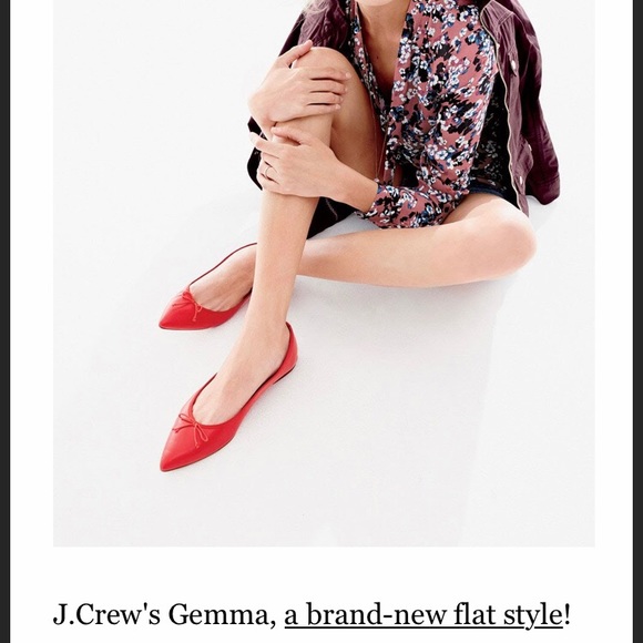 Jcrew Gemma flat worn a handful of times